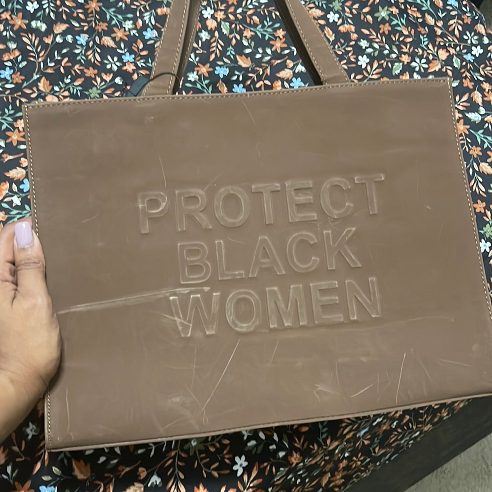 Brown handbag